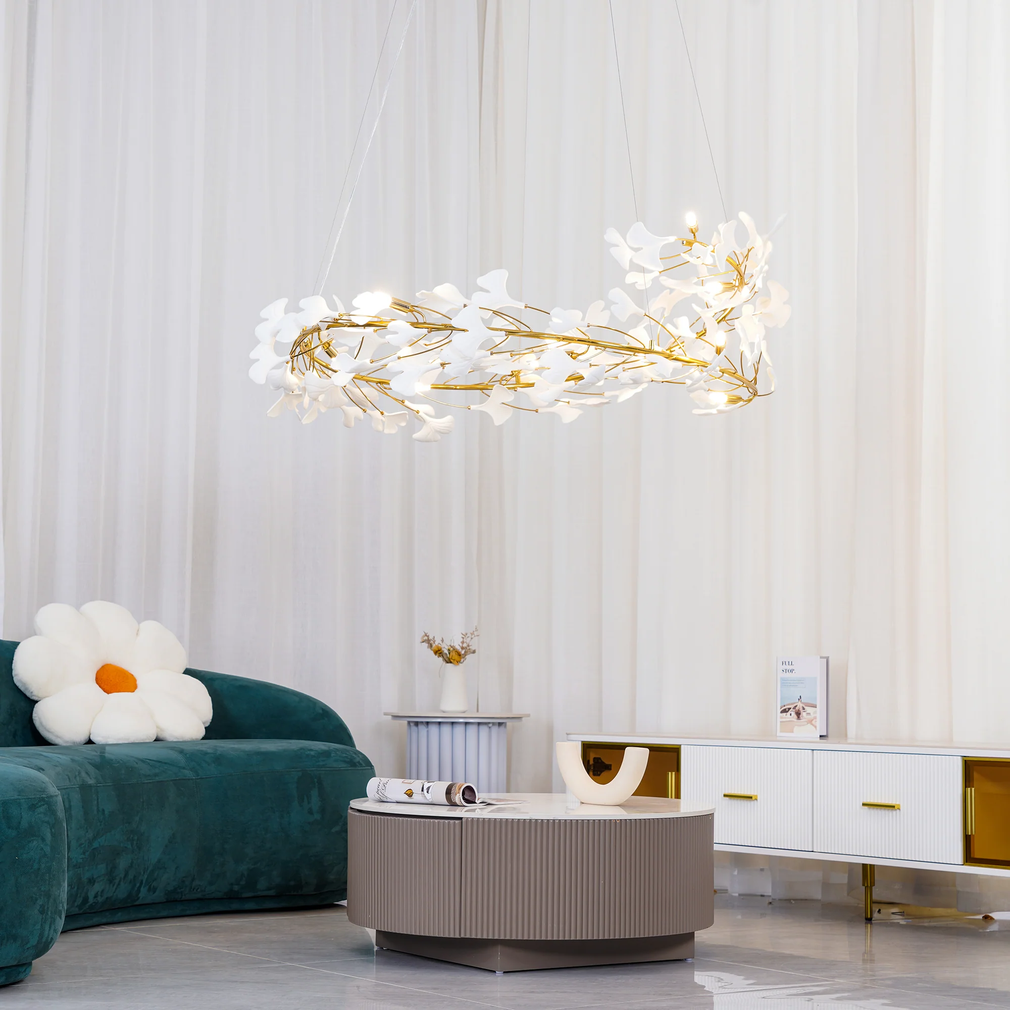 Gingko Chandelier U - 图片 20