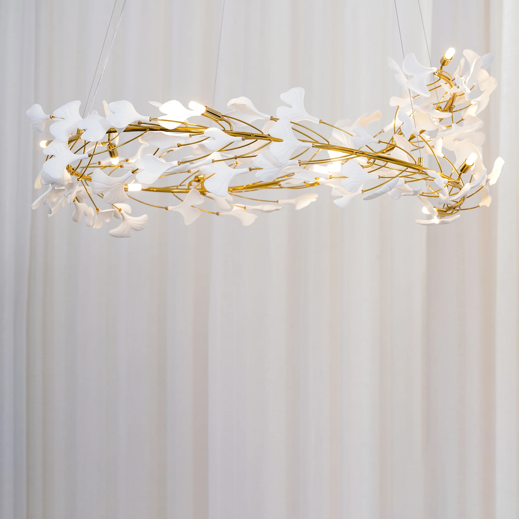 Gingko Chandelier U - 图片 12