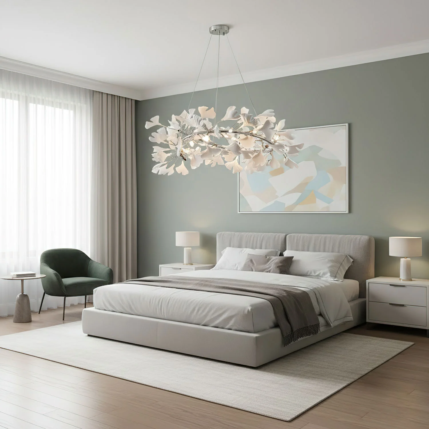 Gingko Chandelier U - 图片 22