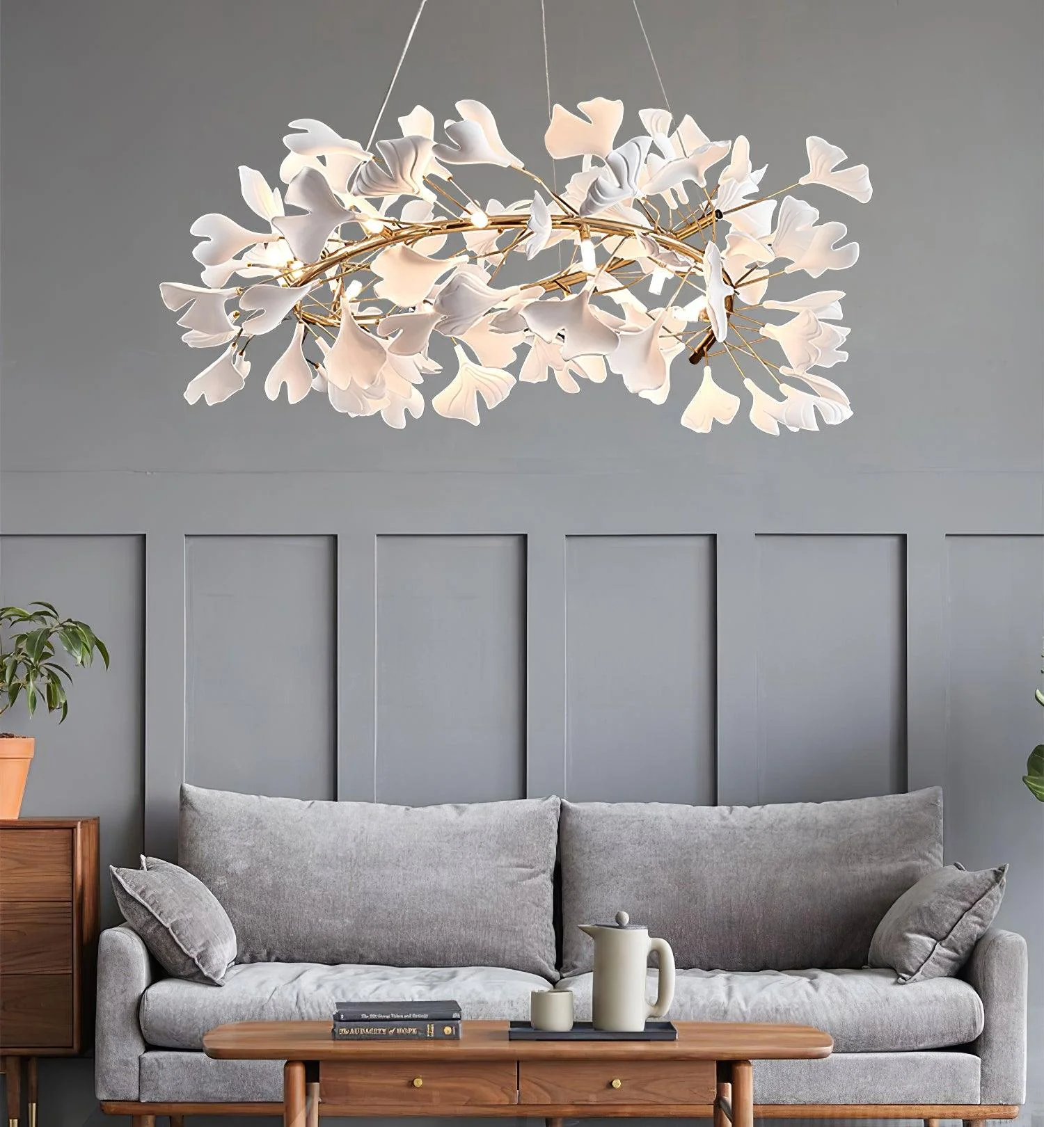 Gingko Chandelier U - 图片 5
