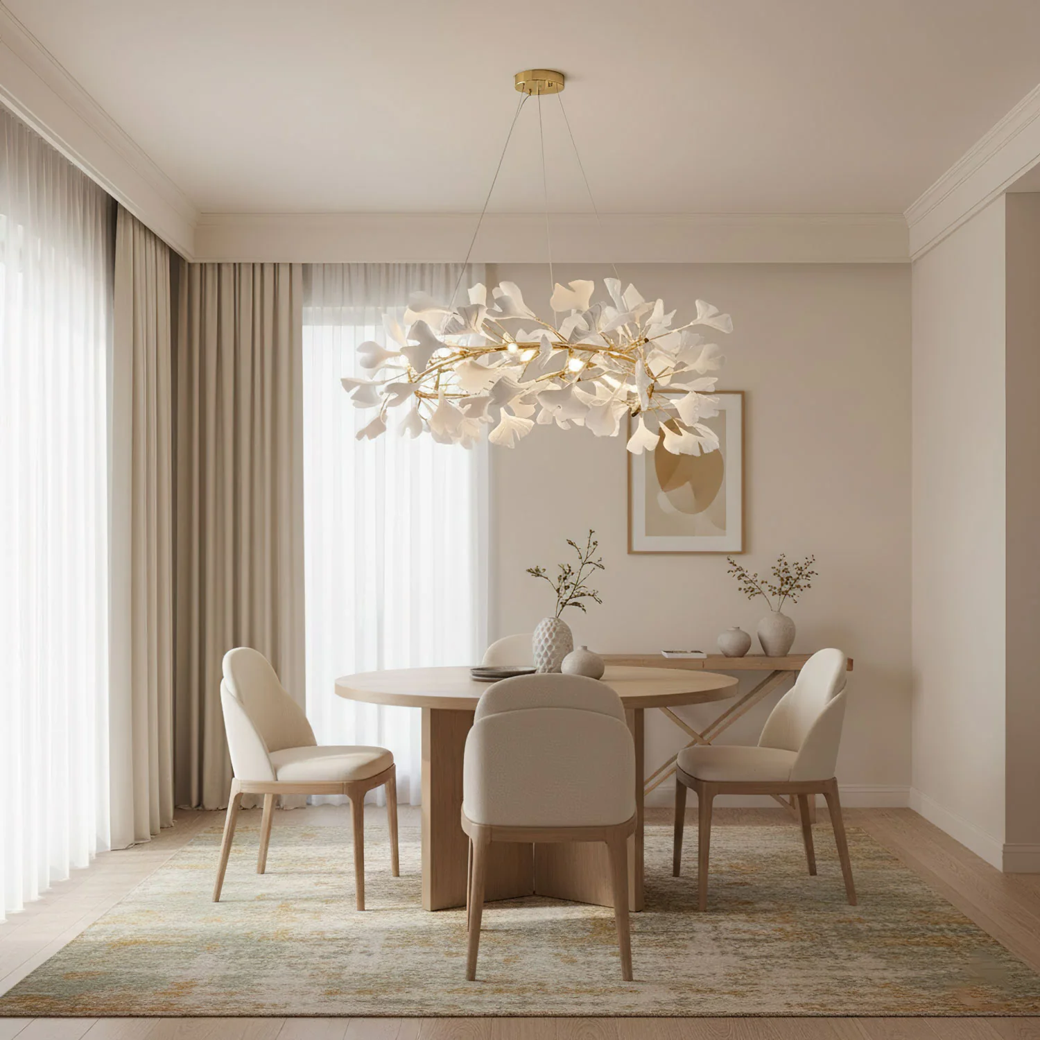 Gingko Chandelier U - 图片 13