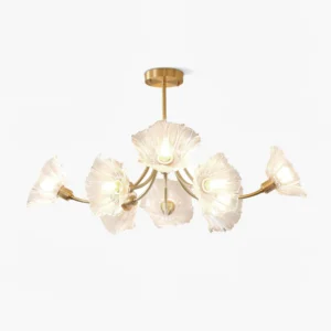 Kalin Flower Glass Chandelier