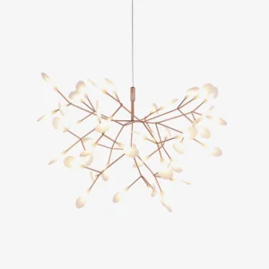 Rose Gold Firefly LED Chandelier