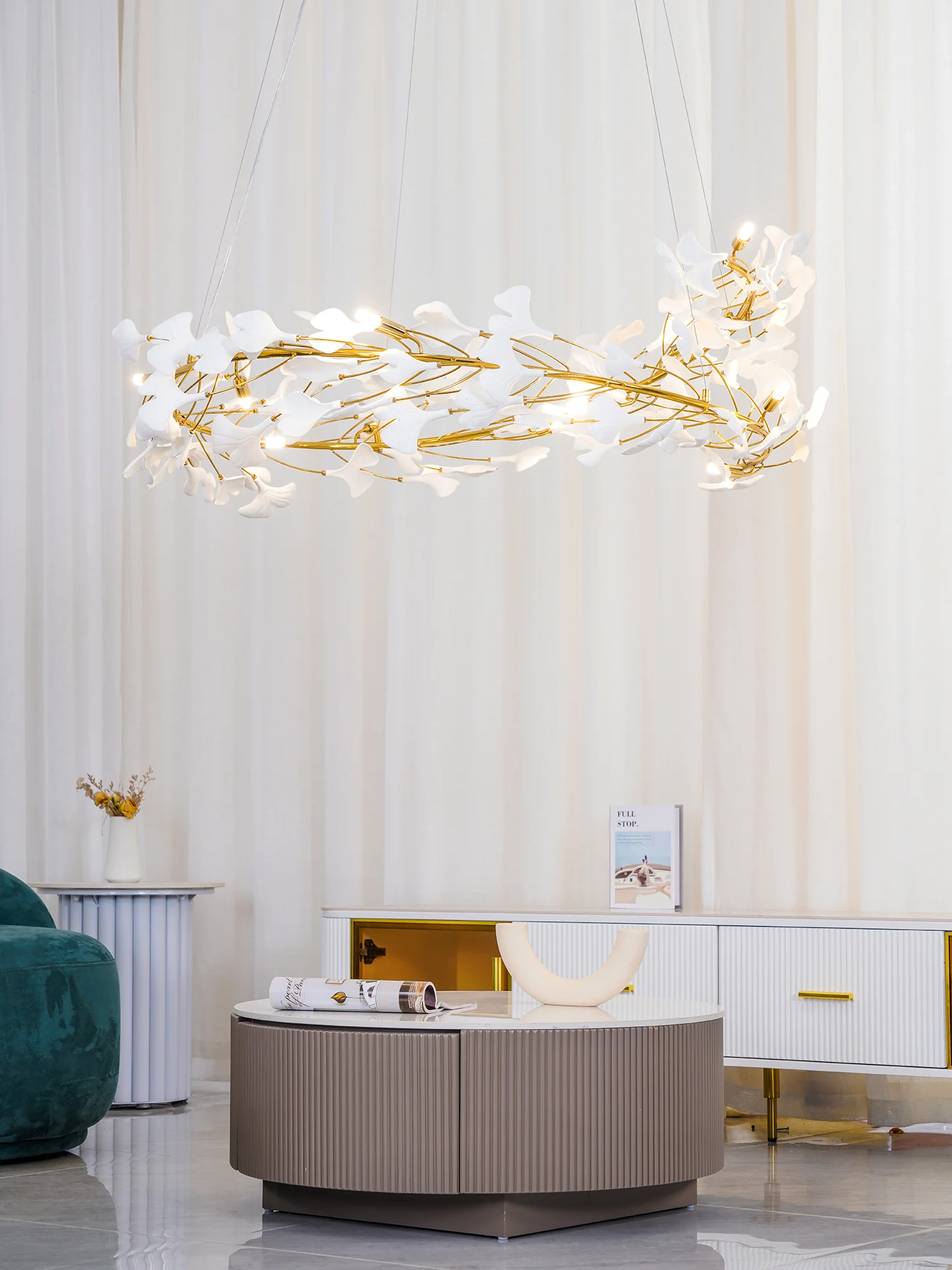Gingko Chandelier U - 图片 7