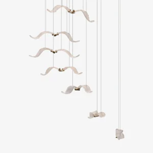 Large Seagull Chandelier
